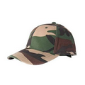 Camo Cotton Twill Baseball Cap